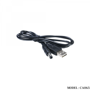 USB Cable		
	CA065 USB AM TO DC 5.5*2.5MM 1.2METER