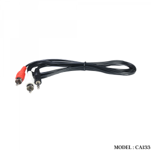 Audio cable		
	CA133 3.5MM TRS STEREO TO 2XRCA 1.5M