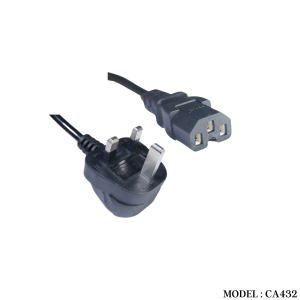 Cable		
	CA432 BIG UK 3 PIN PLUG TO C15 POWER CORD 1.5MM 1.8METER