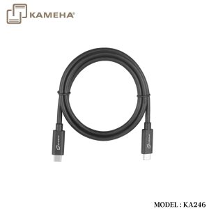 Kameha		
	KA246 USB TYPE C-C 480MBPS 1METER 240W – KAMEHA