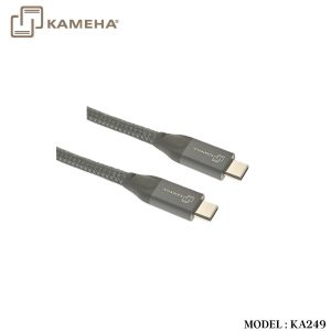 Kameha		
	KA249 USB TYPE C-C 10G 4K60HZ 100W 5METER – KAMEHA