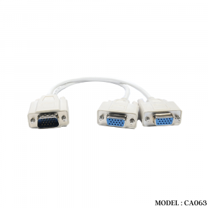 VGA Cable		
	CA063 VGA 1 M TO 2 F CABLE