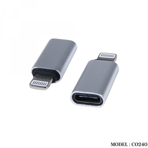 Converter		
	CO240 LIGHTNING MALE TO TYPE C FEMALE CONVERTER